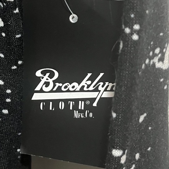Brooklyn Cloth DRIP Hoodie Black Paint Splatter Streetwear Sweatshirt Small - Picture 3 of 13